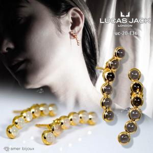 LUCAS JACK 3点セット ピアス ネックレス リング ルーカスジャック LUCAS JACK（ルーカスジャック） 【OUTLET】LUCAS JACK london