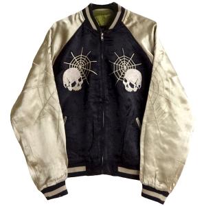 Back street crawler 日本限定 スカジャン unisexサテン Back street crawler 日本限定 スカジャン unisexサテン Back street