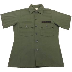 US ARMY OG-507 半袖ユーティリティシャツ(USED) P3 : アメリカの