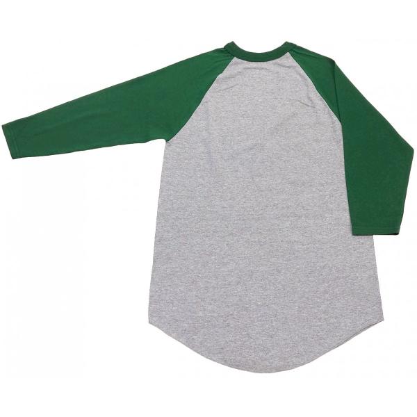 AUGUSTA HEATHER 3/4 SLEEVE BASEBALL TEE(オーガスタヘザー七分...