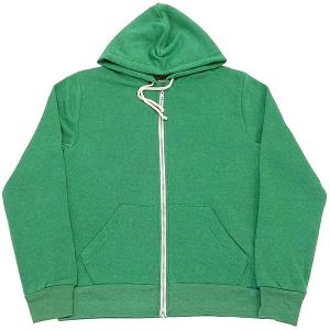 ALTERNATIVE ECO FLEECE ZIP HOODIE(オルタナティブエコフリースジップ...