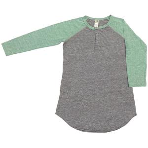 ALTERNATIVE TWO TONE 3/4 SLEEVE HENRY(オルタナティブツートン3...