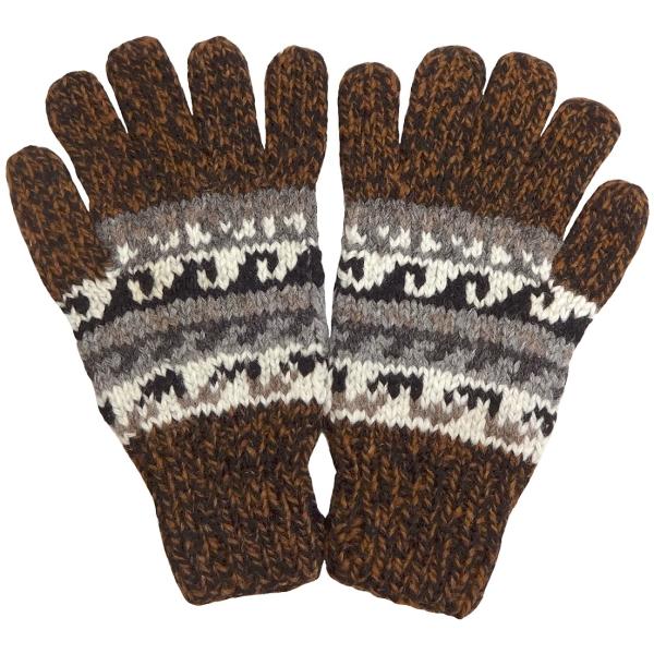 ARTESANIA MIX STRIPE ETHNIC KNIT GLOVE(ミックスエスニックニッ...