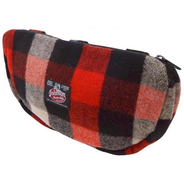 JOHNSON WOOL CHECK WAIST POUCH(ウールチェックウエストポーチ)