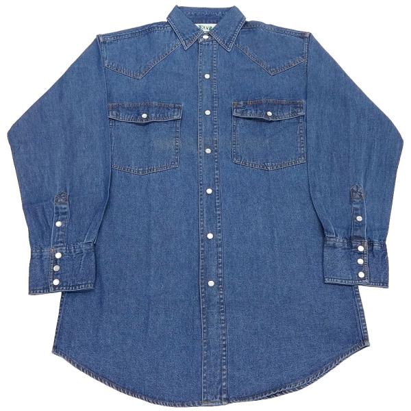 KEY APPAREL DENIM WESTERN WORK SHIRTS(キーアパレルデニムウエス...