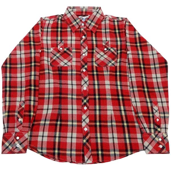 PALMERCASH CHECK FLANNEL LS SHIRTS(パルマーキャッシュチェック長袖...