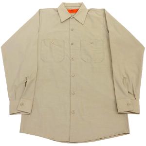 RED KAP（レッドキャップ） RED KAP STRIPE LS WORK SHIRTS BB(レッド