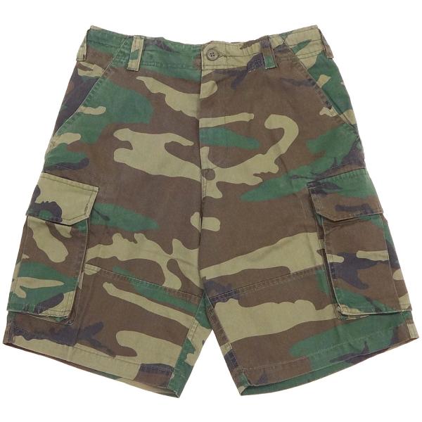 ROTHCO VINTAGE WOODLAND CAMO SHORTS(ロスコビンテージウッドランド...