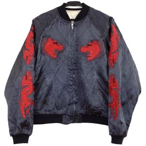 IXI:Z/レザージャケット・ブルゾン/L/牛革/BLK/無地 : セカンド