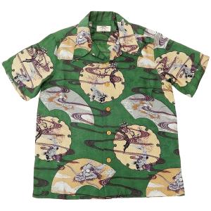 UNIQUE BATIK UNIQUE BATIK ROUTE 66 HAWAIIAN SHIRT(ユニーク