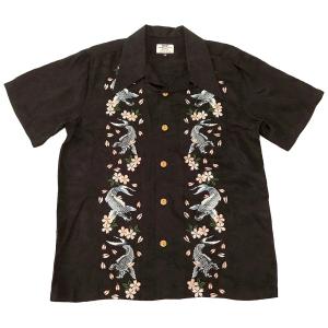 IOLANI-イオラニのハワイアンアロハシャツ 182309 金魚 : JEANS