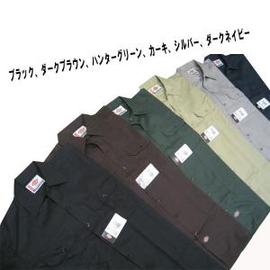 ディッキーズ Dickies ワークシャツ 長...の詳細画像1