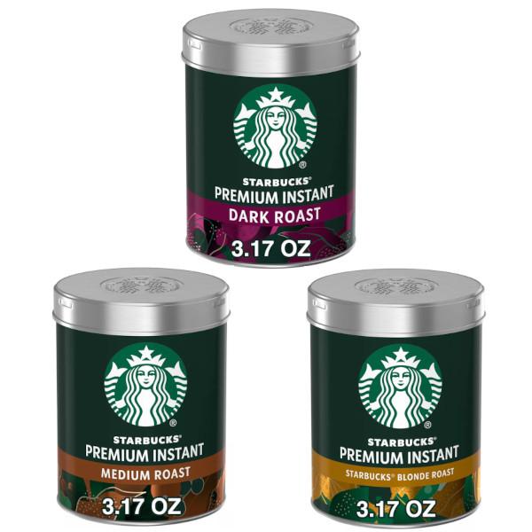 スタバのコーヒーが手軽に飲める！Starbucks スターバックス プレミアム インスタントコーヒー...