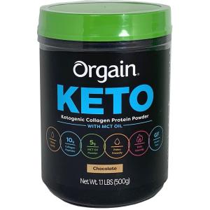 Orgain KETO コラーゲンプロティンパウダー（チョコレート）500g｜americado-shop