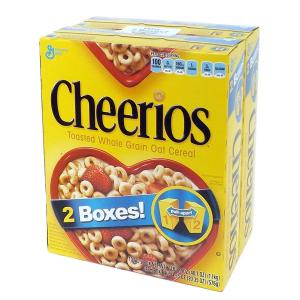 Cheerios チェリオ　オーツ麦シリアル　ツインパック 1.1kg