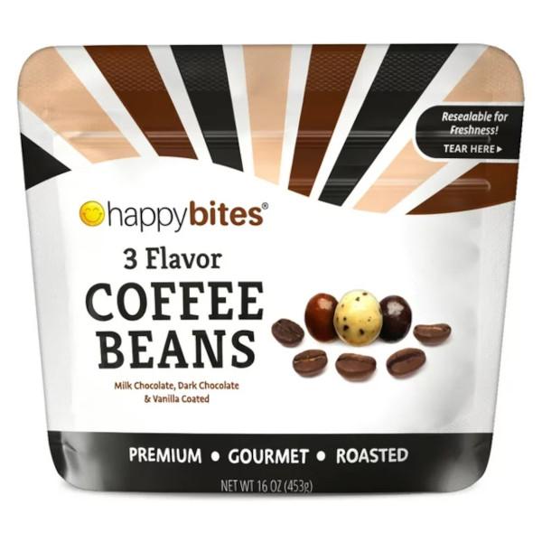 コーヒー好きな人のためのチョコ！Happy Bites ハッピーバイト３フレーバー コーヒービーン ...
