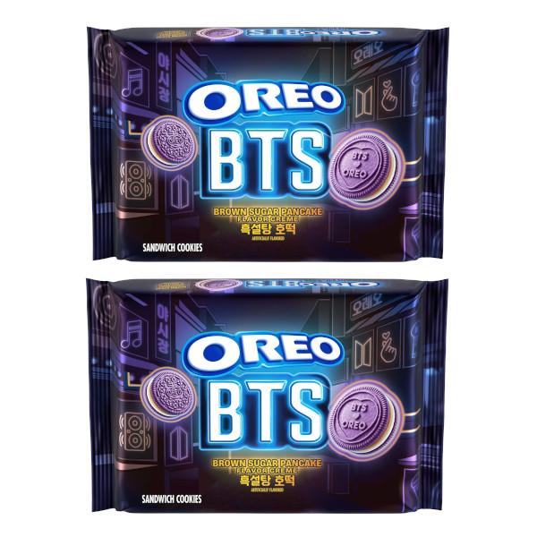 Oreo 限定版 オレオ  BTS ブラウンシュガーパンケーキフレーバー クリーム 2個