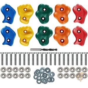 ロッククライミングキット Pro-Holdキッズボルダリング組み立てセット 送料無料