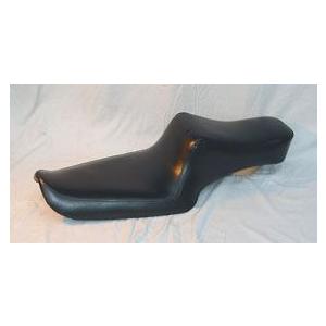 キング＆クイーンシート黒レザー プレーンパターン : アメリカン