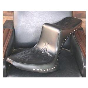 キング＆クイーンシート ハーレーパターン Wスタッド : アメリカン