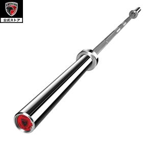 【公式】American Barbell グリズリーパワーバー 20KG（20キロ） アメリカンバーベル バーベル バーベルシャフト 筋トレ スポーツ 用品 ベンチプレス ホームジム