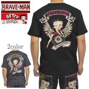 BETTY BOOP（ベティ ブープ） ブレイブマン BBB-2412 半袖Tシャツ