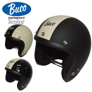 BABY BUCO ベビーブコ BCH1002 ブコ ヘルメット センターストライプ CENTER STRIPE ジェットヘルメット バイク バイカー｜americanbass