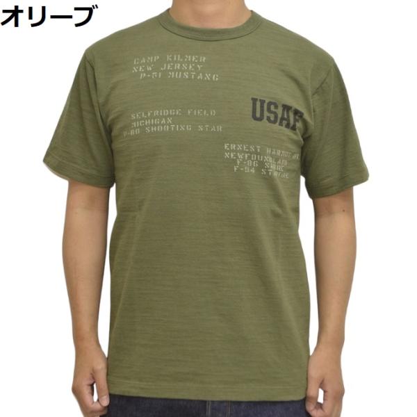 バズリクソンズ BUZZ RICKSONS BR79173 スラブヤーン 半袖Tシャツ USAF 0...