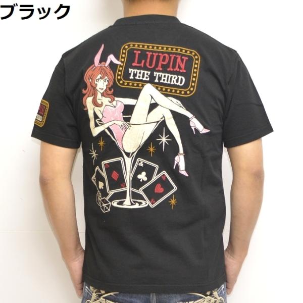 ルパン三世 LPN-2102 半袖Tシャツ 天竺半袖TEE トランプ カクテル LUPIN THE ...