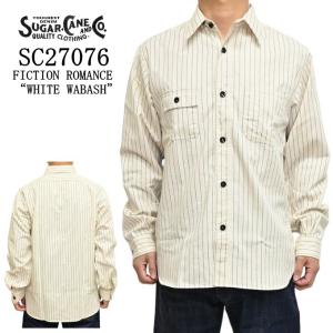 SUGAR CANE シュガーケーン 8.5oz ワークシャツ ウォバッシュ