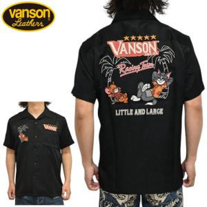 VANSON（バンソン） VANSON TOM and JERRY TJV-2425 レーヨン 半袖