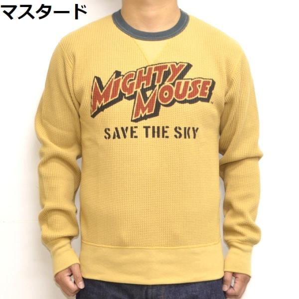 トイズマッコイ TOYS McCOY TMC2145 長袖Ｔシャツ ビッグワッフルクルーネックシャツ...