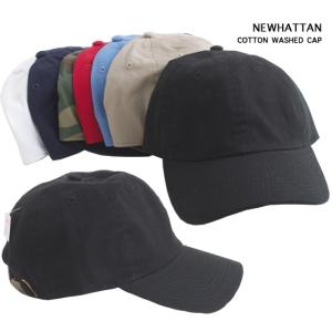 キャップ 帽子 メンズ ニューハッタン NEWHATTAN Promo Cotton Washed Cap NF1400｜americanclothing