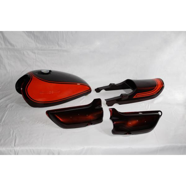 アメリカンドリーム　Z1 / Z2　ペイント済み外装セット　火の玉カラー