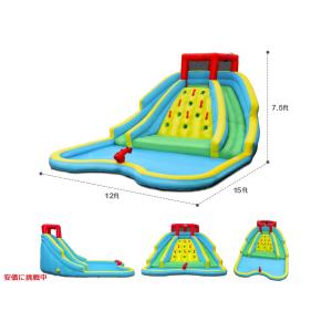 【並行輸入品】家庭用プール 巨大滑り台 ウォー...の詳細画像1