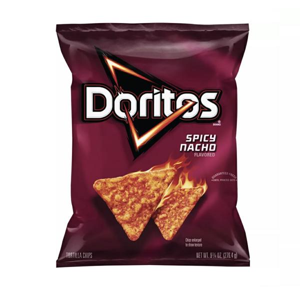 【並行輸入品】Doritos Spicy Nacho Chips 9.75oz / ドリトス スパイ...