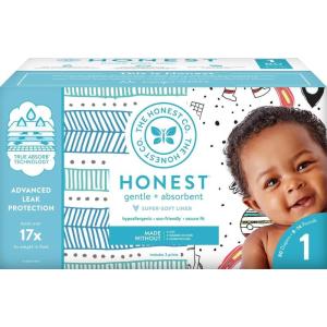 【並行輸入品】The Honest Company ベビーおむつ テープタイプ サイズ1 80枚り ...