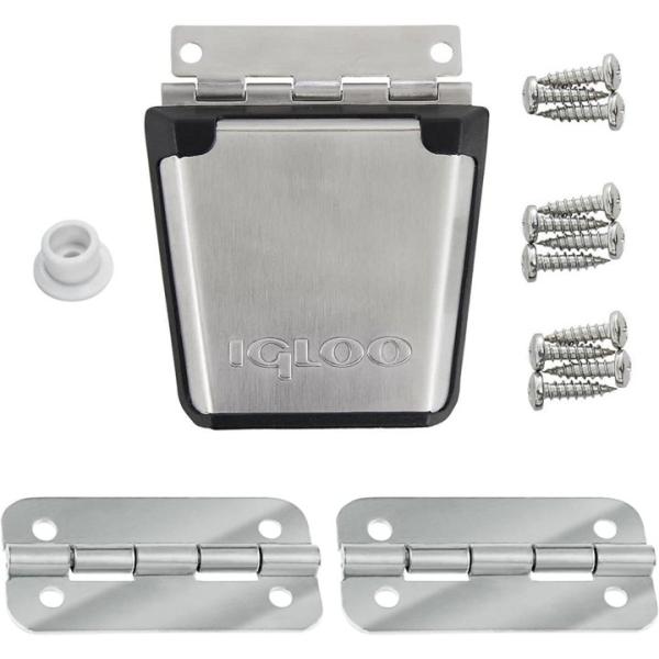 【並行輸入品】イグルー クーラーボックス ステンレススチール ラッチ＆ヒンジキット Igloo 替用...
