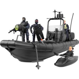 1/18 エリートフォースELITE FORCE ネイビーシール アサルトボート 並行輸入品】エリートフォース 海軍特殊部隊 アクションフィギュア 5個
