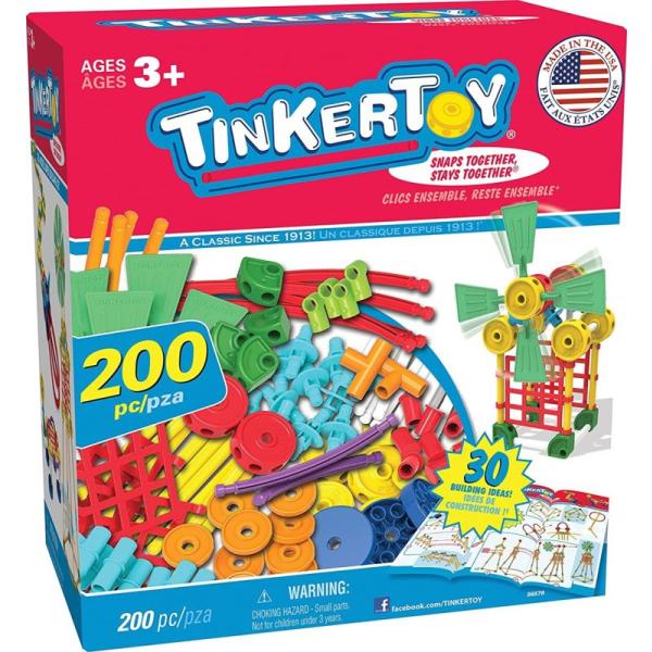 ティンカートイ TINKERTOY 30モデル組み立てセット 56578 玩具 American K...