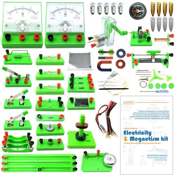 【並行輸入品】物理学基本学習キット EUDAX 電気回路&amp;磁気実験キット