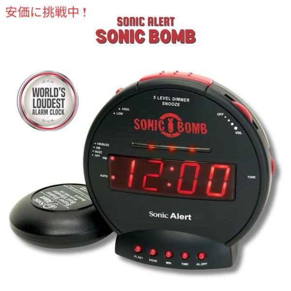 【並行輸入品】寝坊防止率120% の自信 ソニックブームSBB500ss ソニック爆弾ラウド プラス...