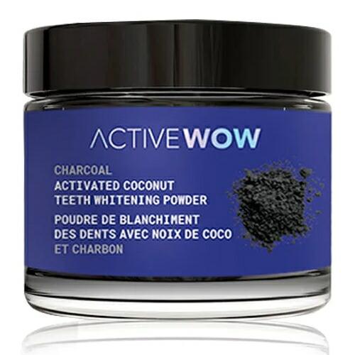【並行輸入品】アクティブワオ Active Wow 活性炭 歯磨き粉 ホワイトニング チャコールパウ...