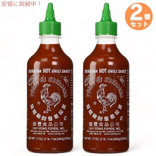 【並行輸入品】【お得な2本セット】Huy Fong Sriracha Hot Chili Sauce...