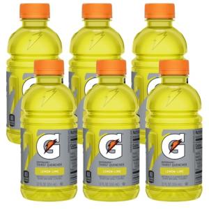 【お得な6本】Gatorade Lemon Lime Sports Drink -12 fl oz Bottles / ゲータレード スポーツドリンク [レモンライム味] 355ml｜americankitchen