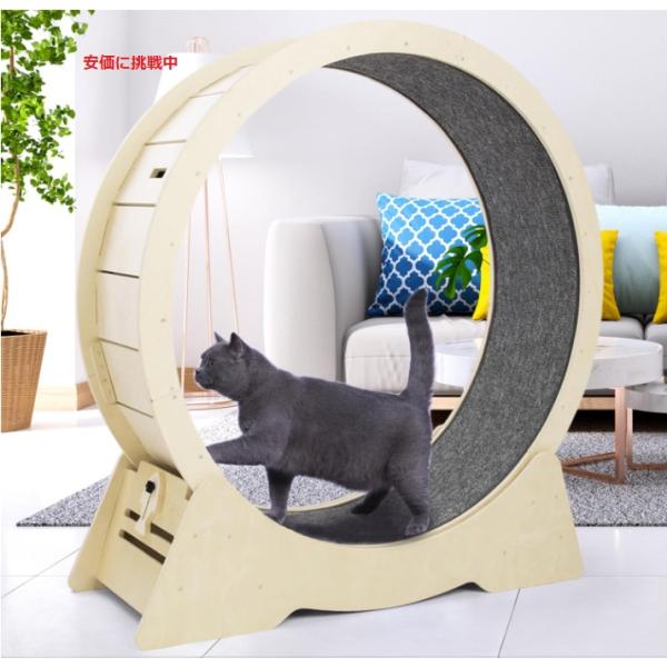 【並行輸入品】猫用エクササイズホイール Cat Exercise Wheel  室内猫のフィットネス
