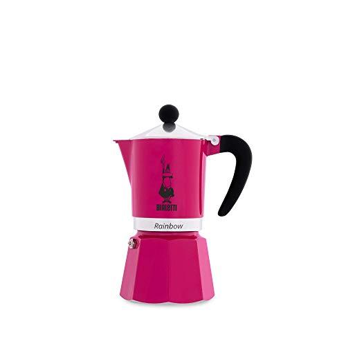 ビアレッティ Bialetti 5012 レインボー エスプレッソメーカー Rainbow フクシア...