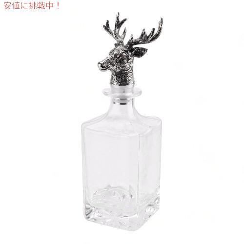 【並行輸入品】鹿型 Whiskey Decanter ウイスキーデカンタ Regent Straig...