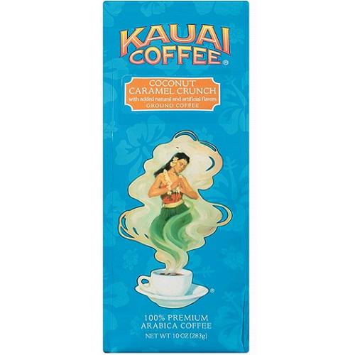 Kauai Coffee Ground coffee Coconut Caramel Crunch ...