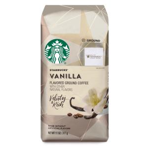 Starbucks スターバックス フレーバーコーヒー  グラウンドコーヒー 挽き豆 コーヒー豆 311g / Flavored Ground Coffee, Vanilla